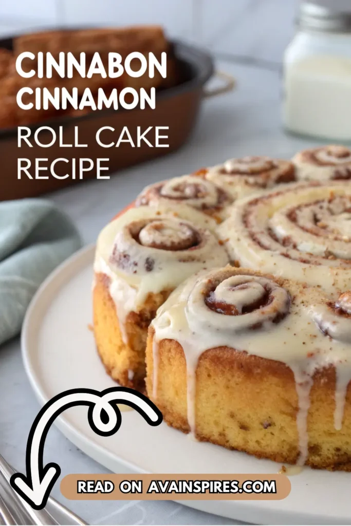 Cinnabon Cinnamon Roll Cake Recipe (3)