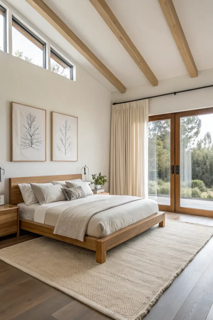 Earthy Modern Bedroom 1