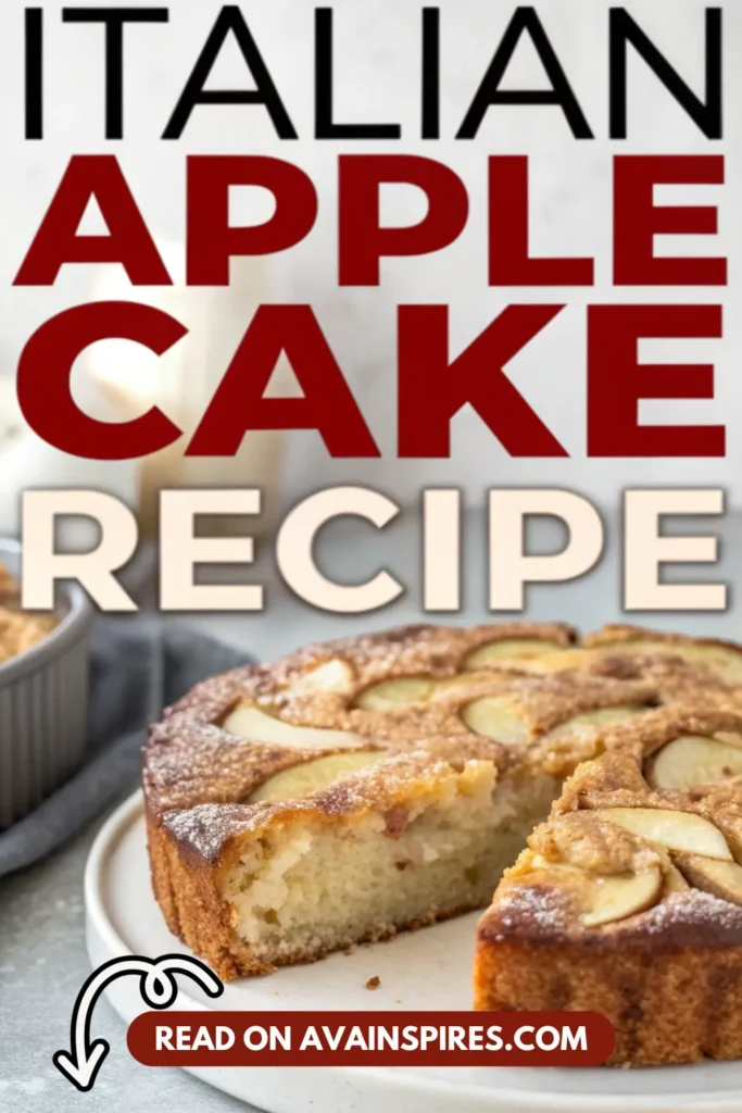 Italian Apple Cake Recipe