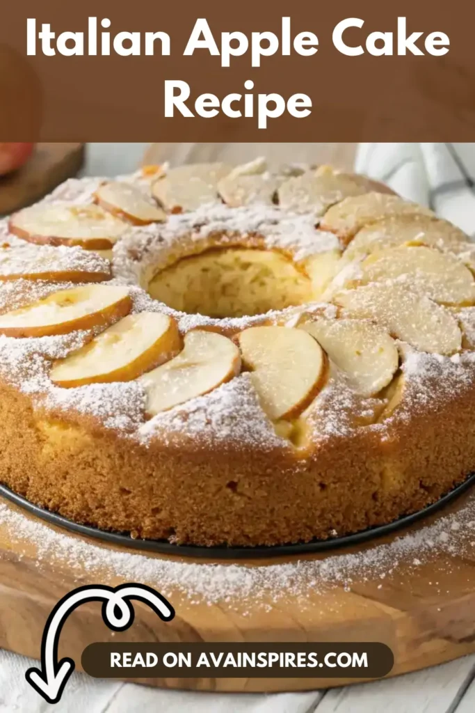 Italian Apple Cake Recipe