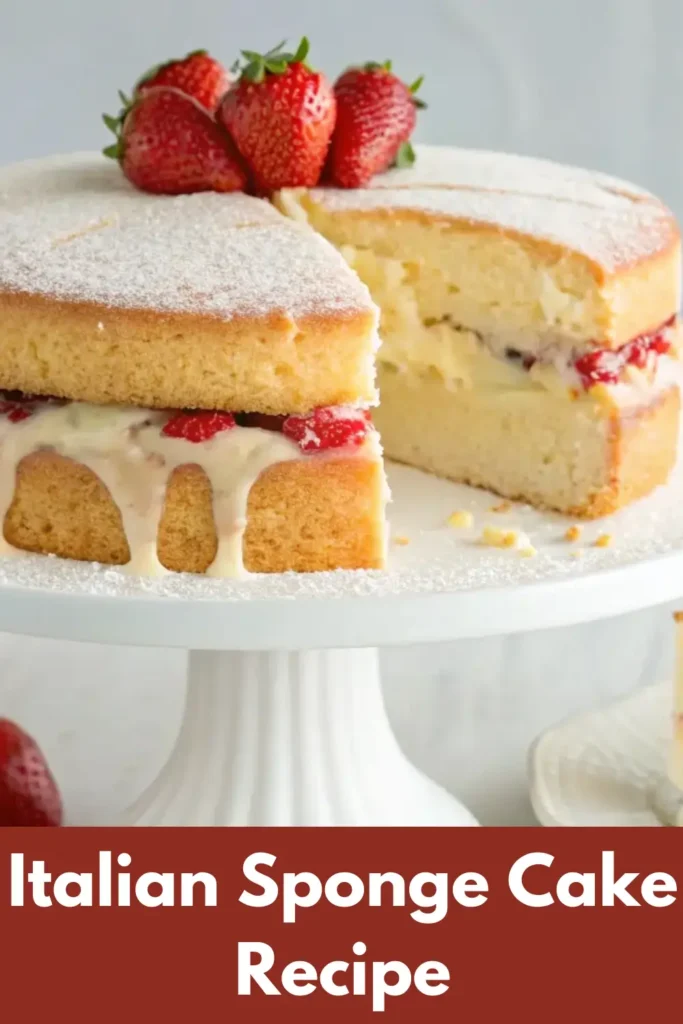 Italian Sponge Cake Recipe