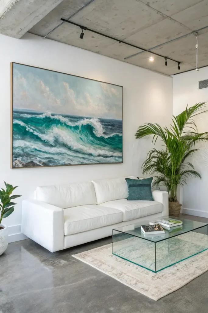 Modern Coastal Living Room (3)