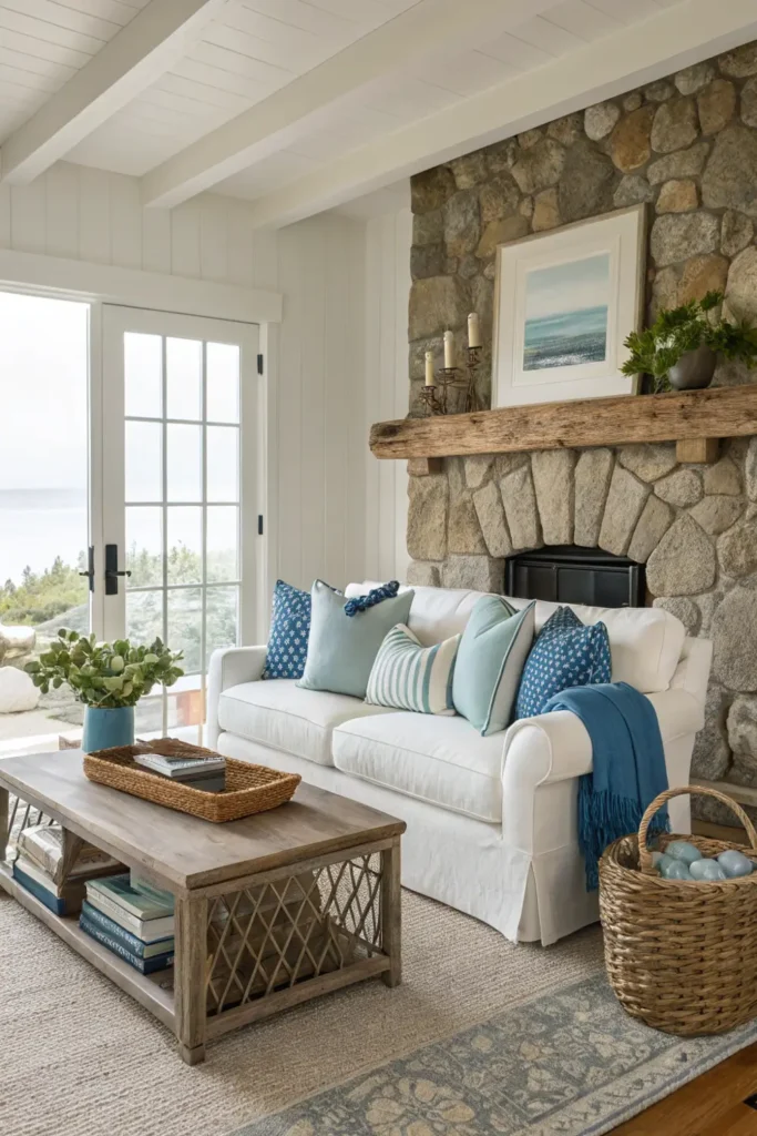 Modern Coastal Living Room (9)