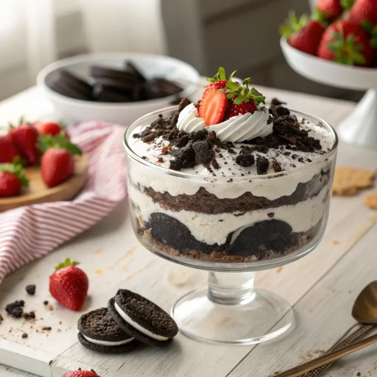 Oreo Whipped Cream Dessert Recipe – Easy, No-Bake Delight!