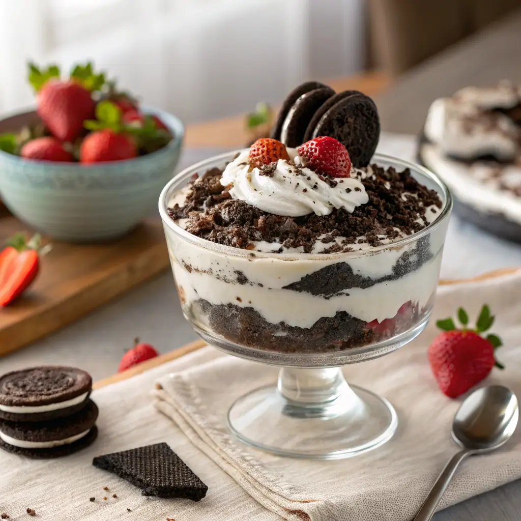 Oreo Whipped Cream Dessert