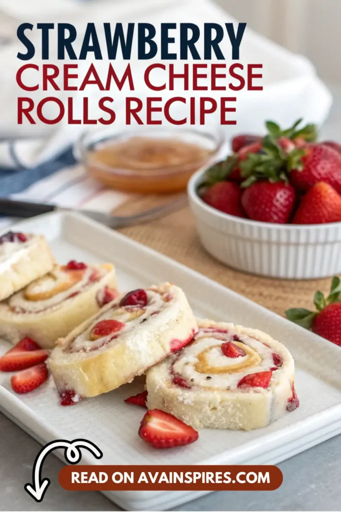 Strawberry Cream Cheese Rolls (1)