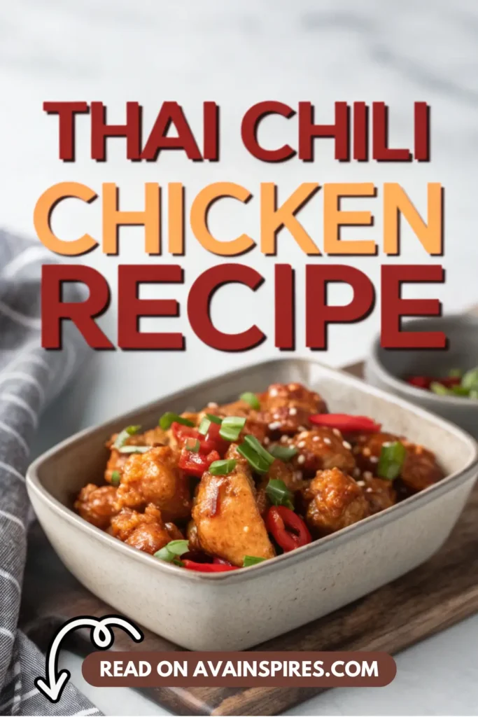 Thai Chili Chicken Recipe (1)