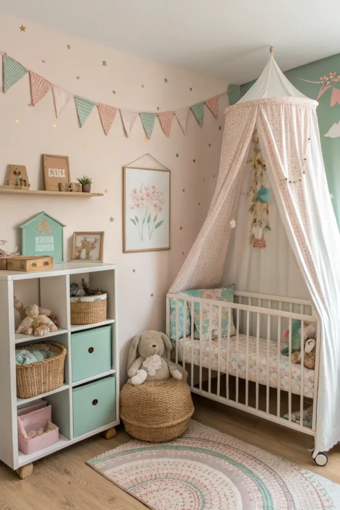 Vintage Princess Aesthetic Bedroom (12)