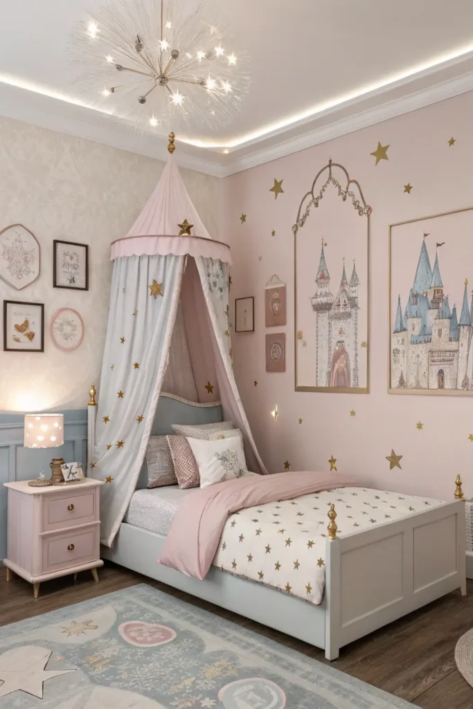 Vintage Princess Aesthetic Bedroom (6)