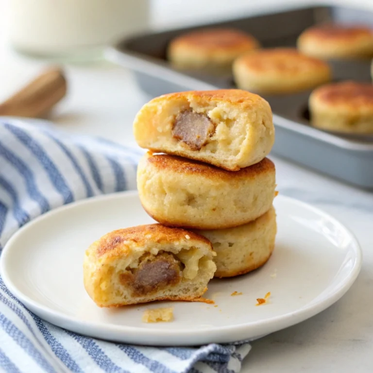 sausage pancake bites recipe