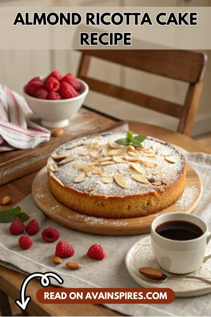 almond ricotta cake recipe