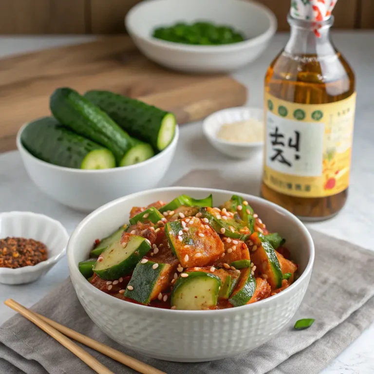 Cucumber Kimchi Recipe