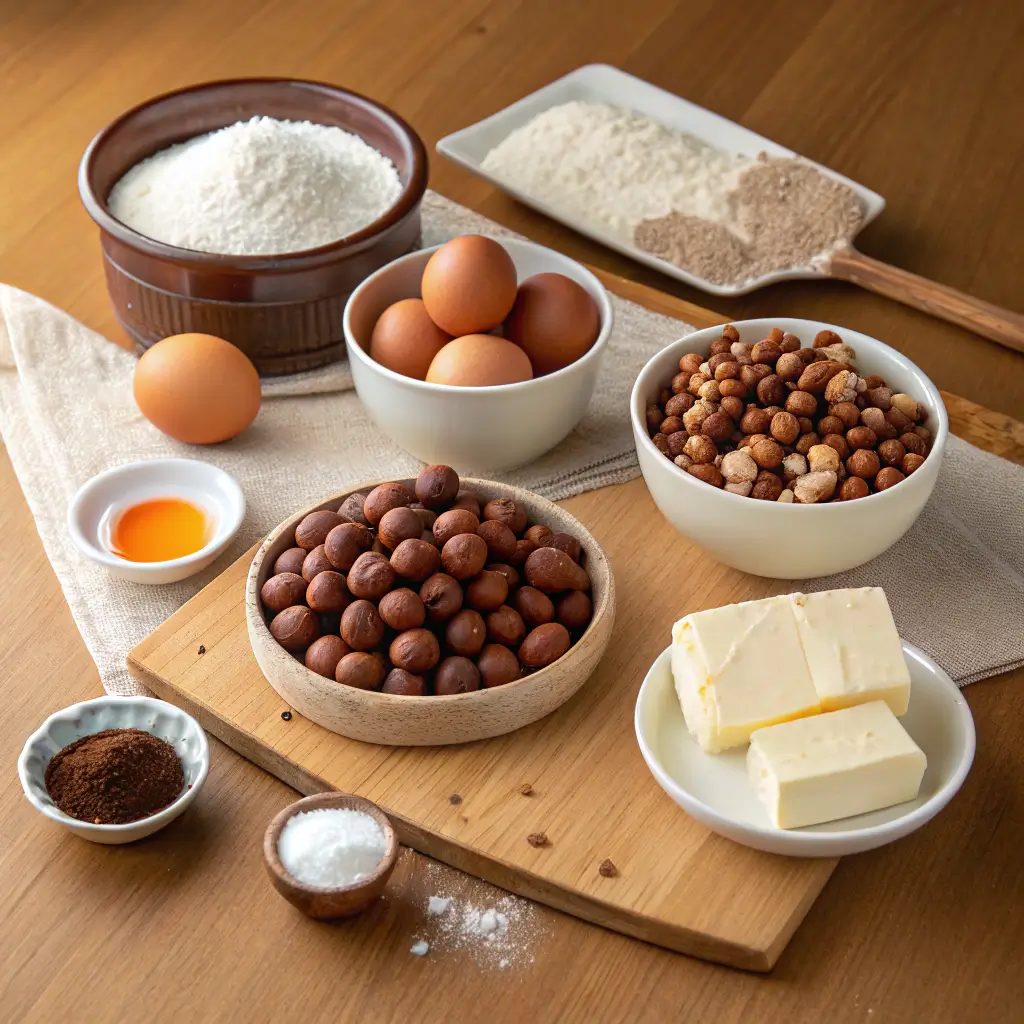 hazelnut cake ingredients