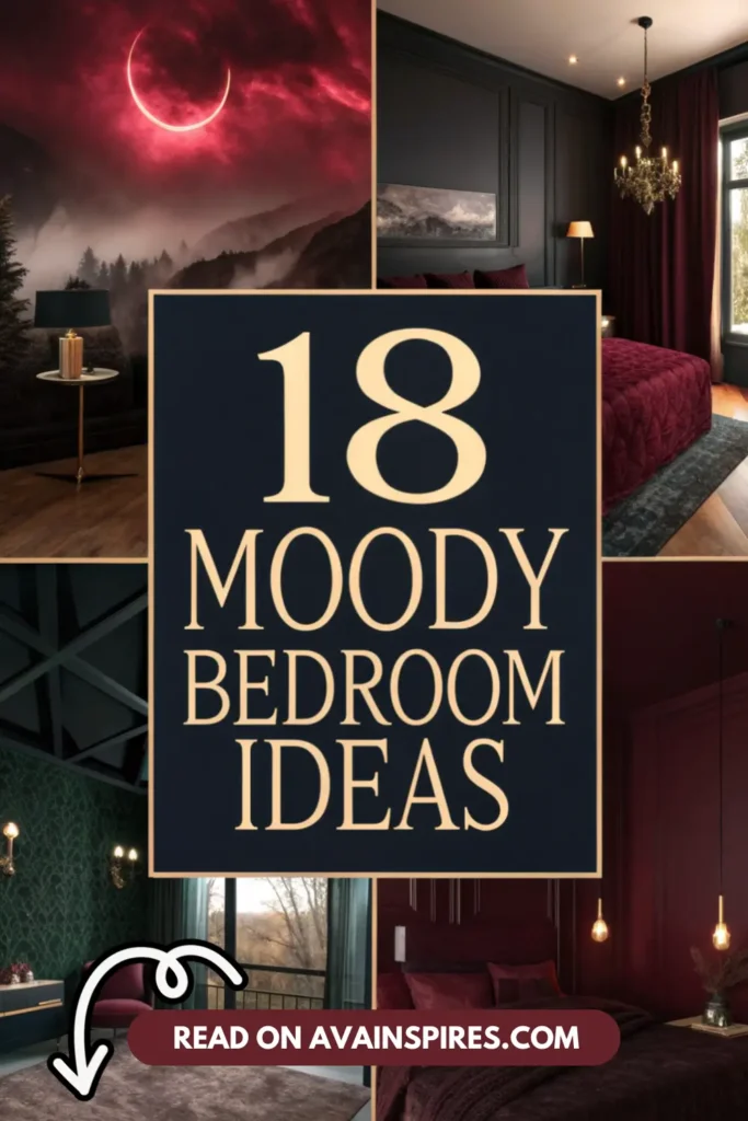 moody bedrooms