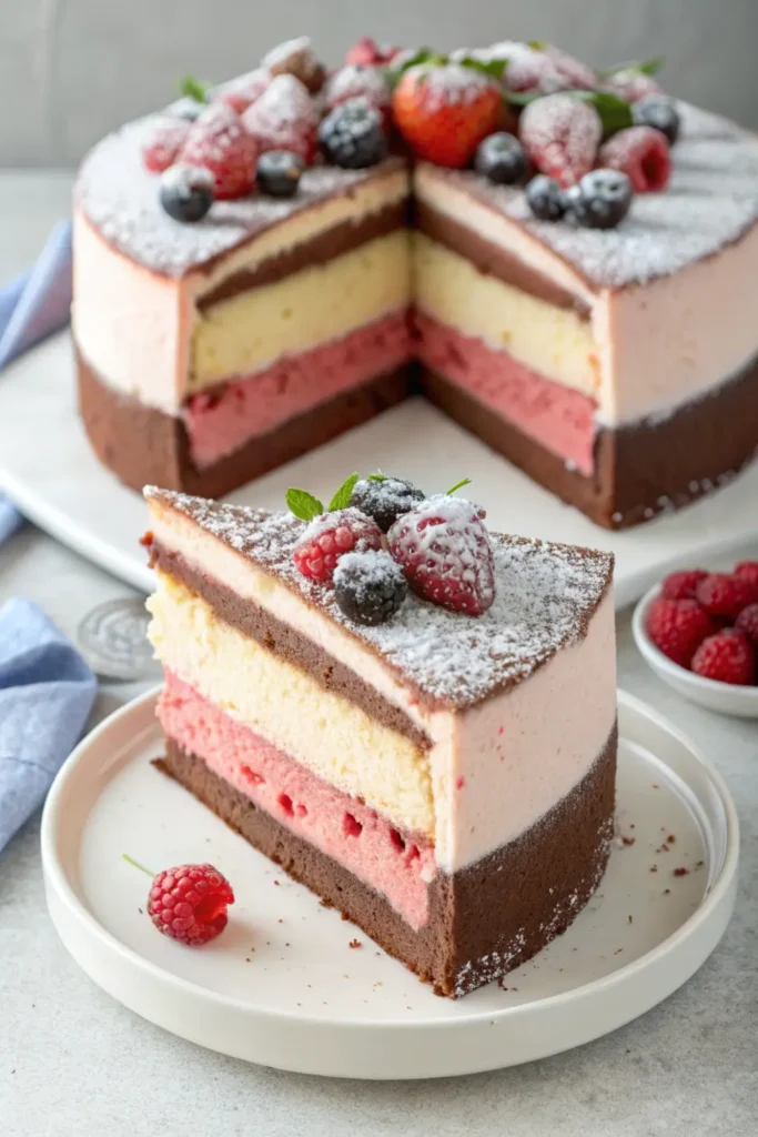 Neapolitan Cake