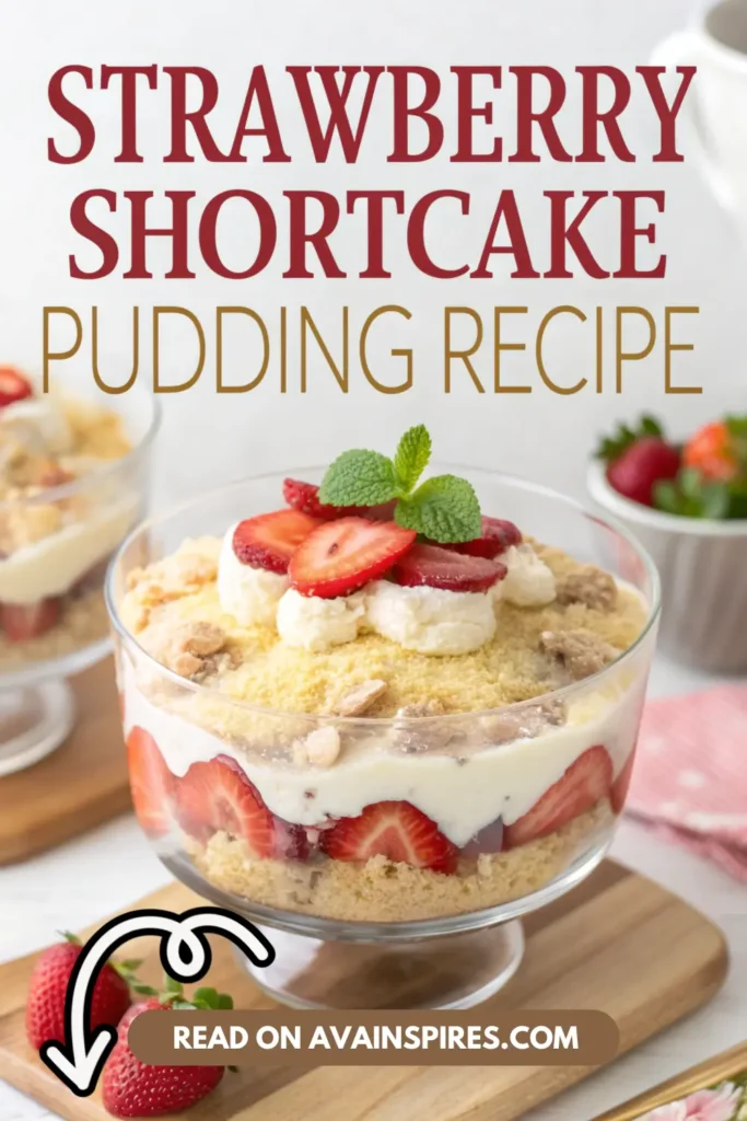 strawberry shortcake pudding (3)