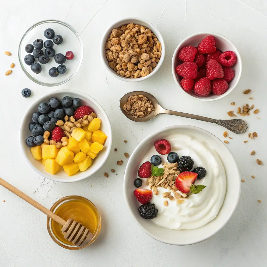 yogurt parfait ingredients