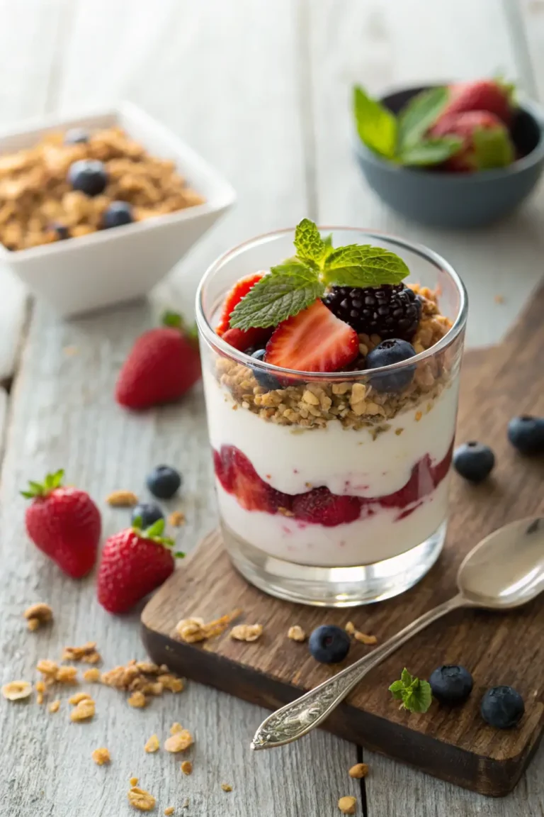 Delicious Homemade Yogurt Parfait Recipe with Fresh Fruits