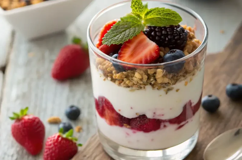 Delicious Homemade Yogurt Parfait Recipe with Fresh Fruits