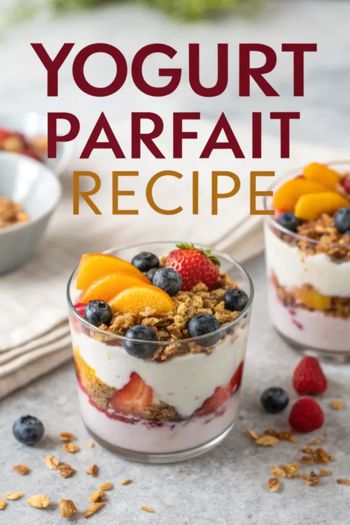 yogurt parfait recipe