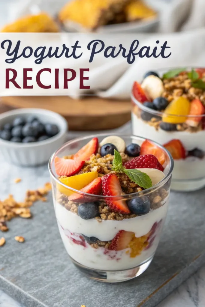 yogurt parfait recipe (2)