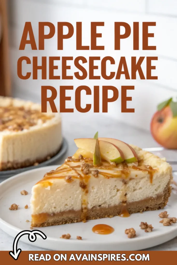 Apple Pie Cheesecake