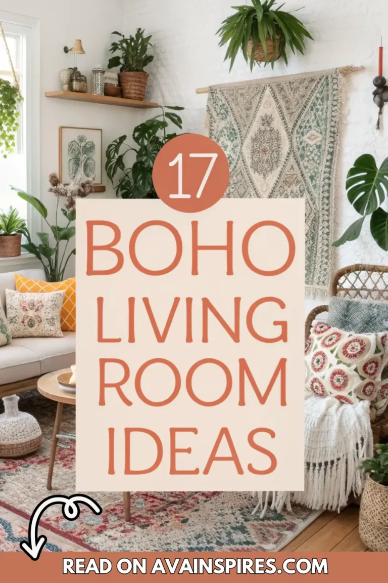 17 Boho Living Room Ideas for a Cozy and Aesthetic Space