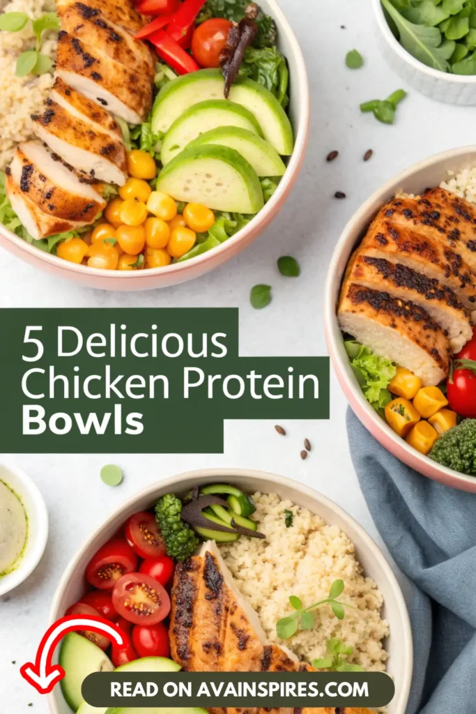 Chicken Protein Bowls