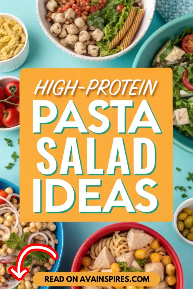 5 High Protein Pasta Salad Recipes for a Healthy & Satisfying Meal