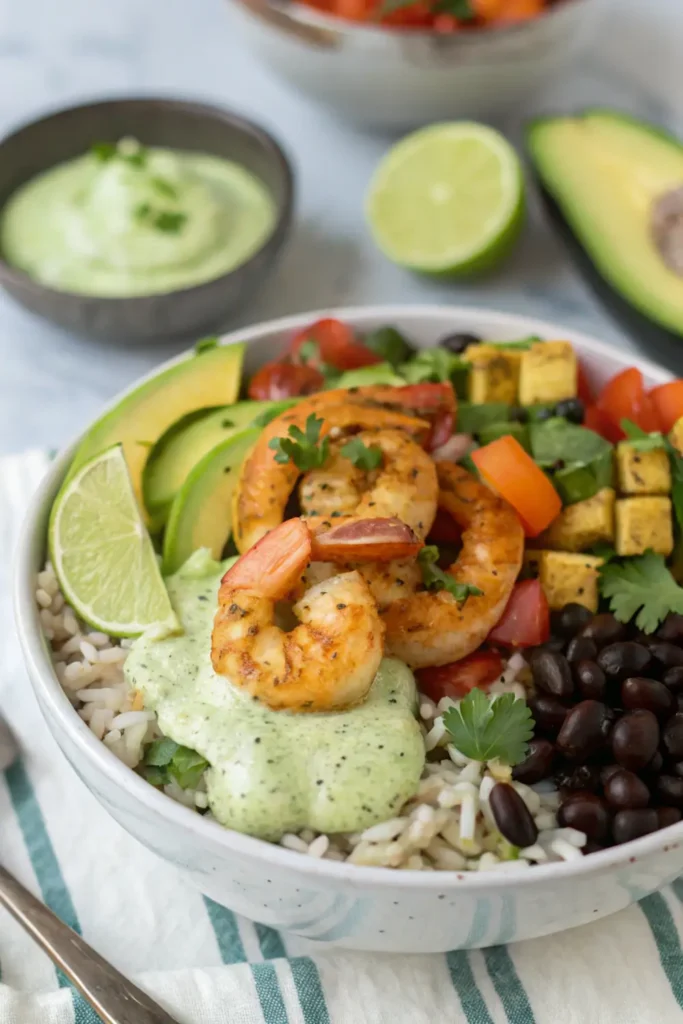 Shrimp Taco Bowls