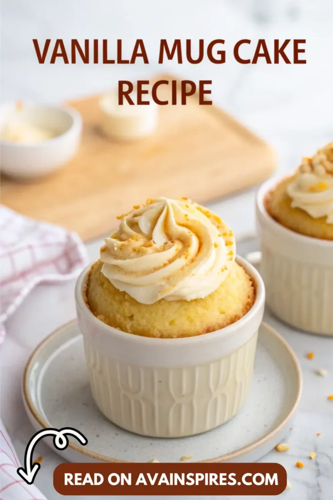 Vanilla Mug Cake