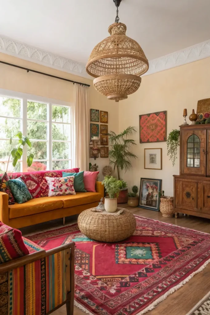 boho living room (5)