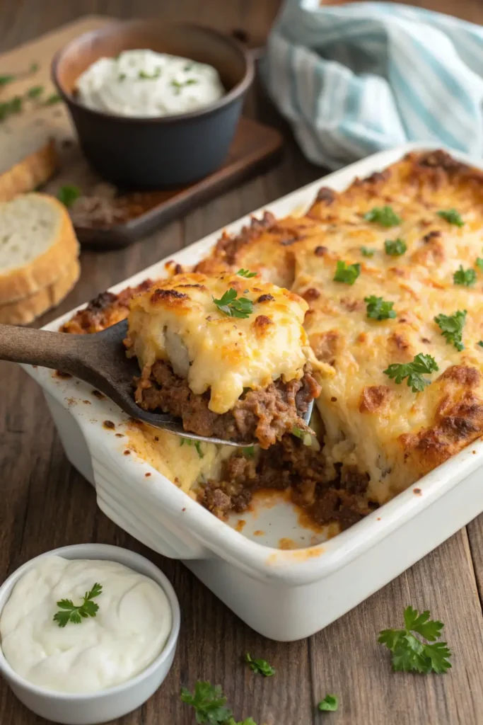 casserole with ground beef