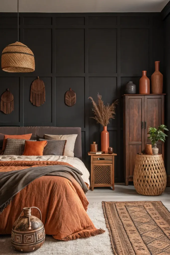 dark earthy bedroom (2)