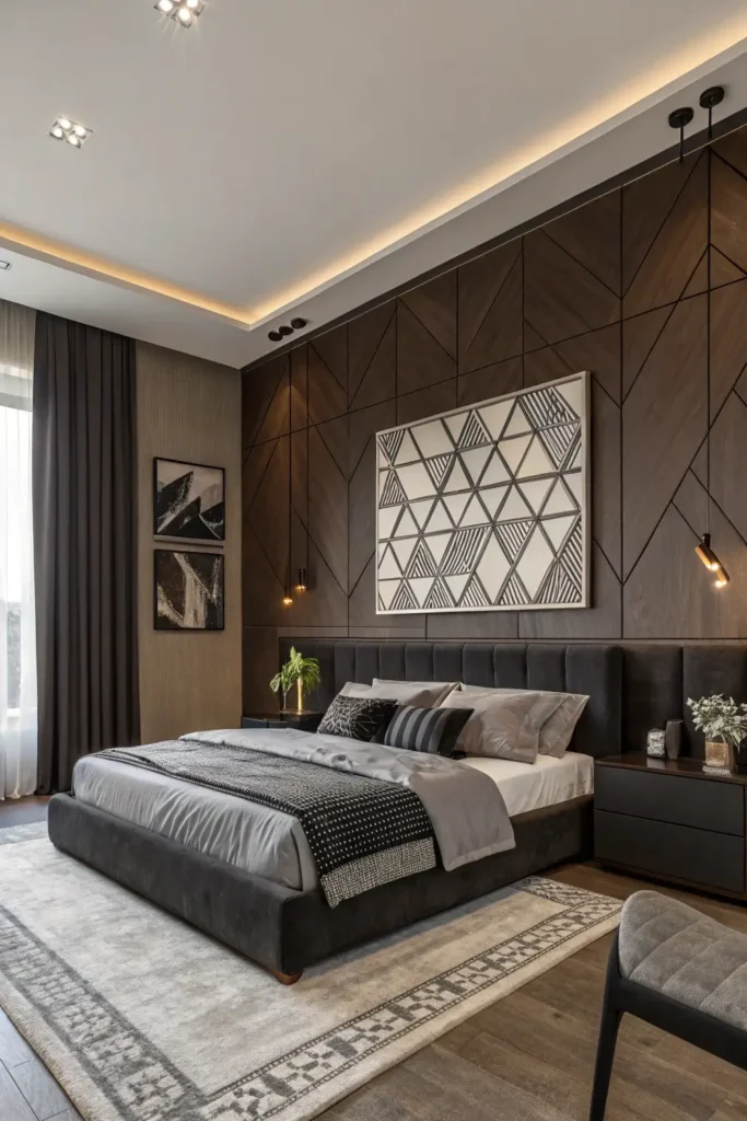 dark earthy bedroom (9)