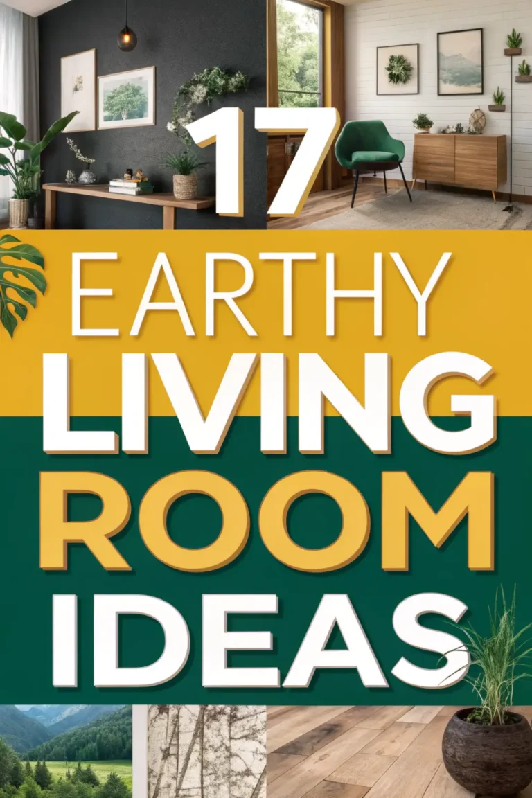 earthy living room ideas