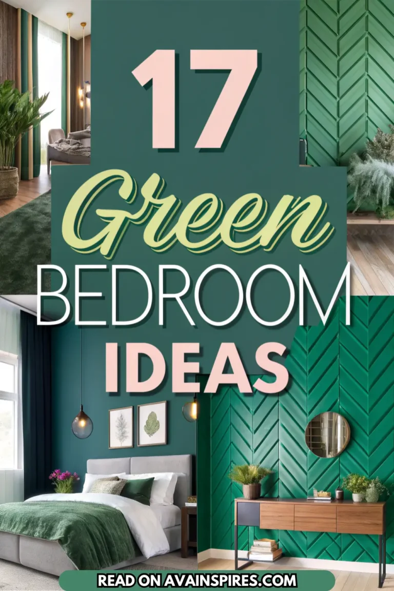 green bedrooms