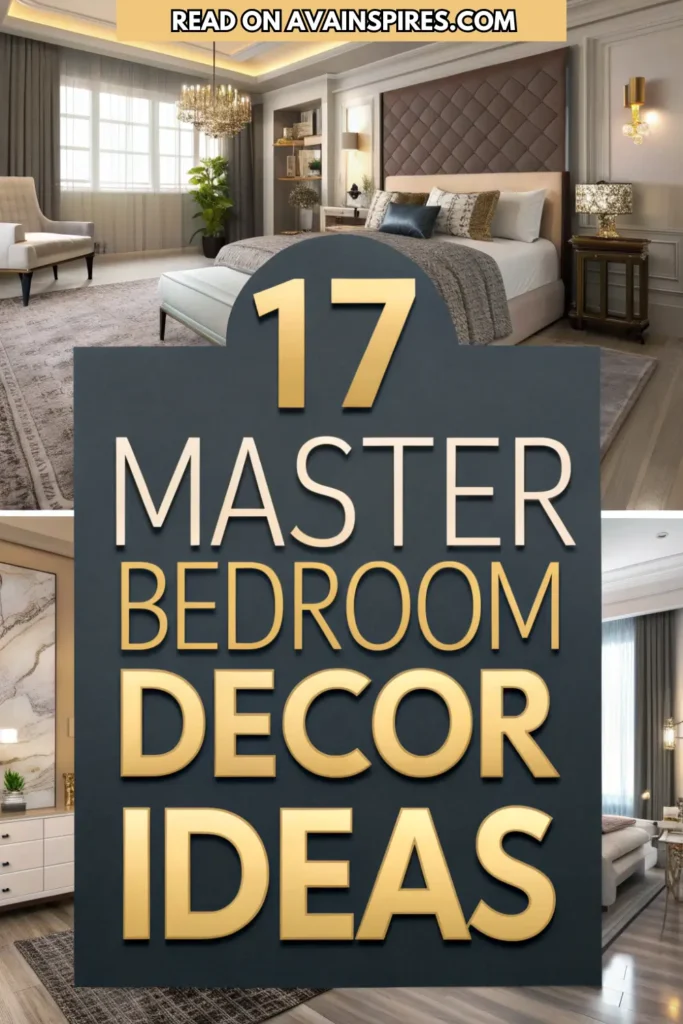 master bedroom decor ideas