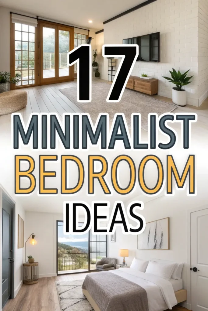 minmalist bedroom