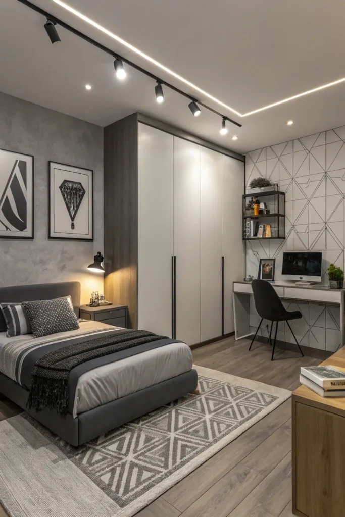 modern teen boy bedroom (10)