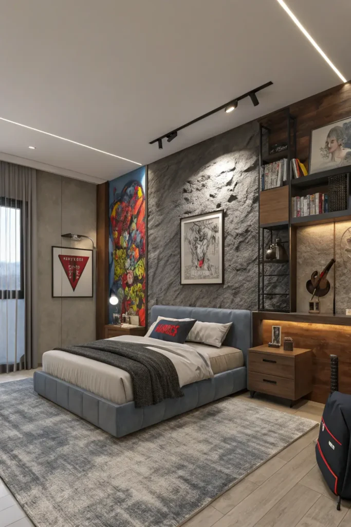 modern teen boy bedroom (13)