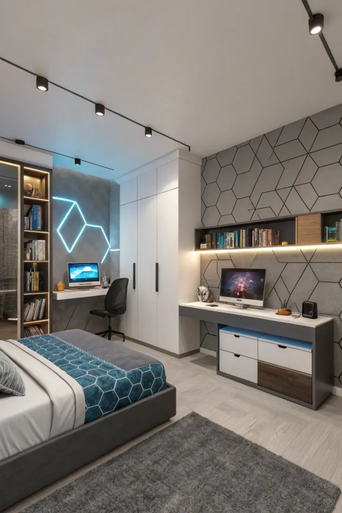 modern teen boy bedroom (14)