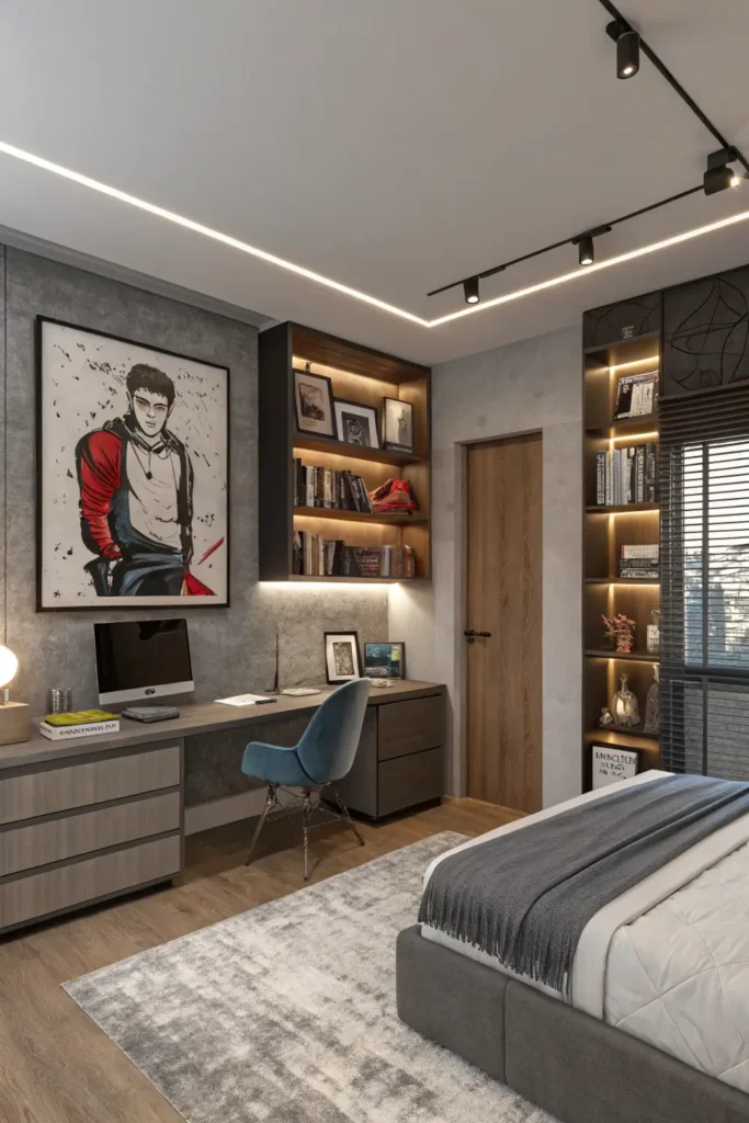 modern teen boy bedroom (4)