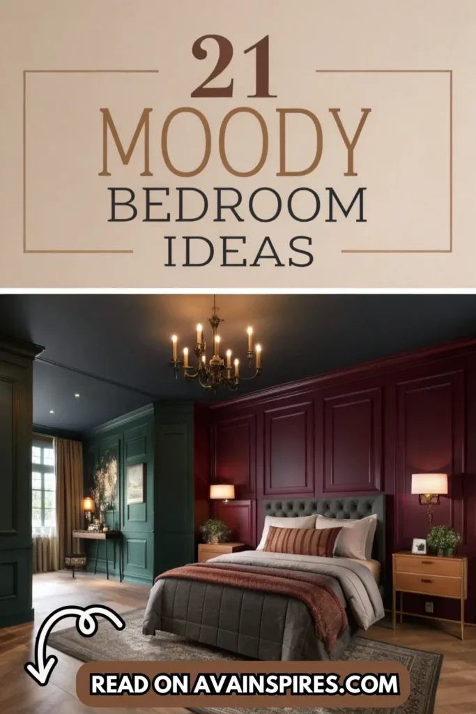 moody bedroom ideas