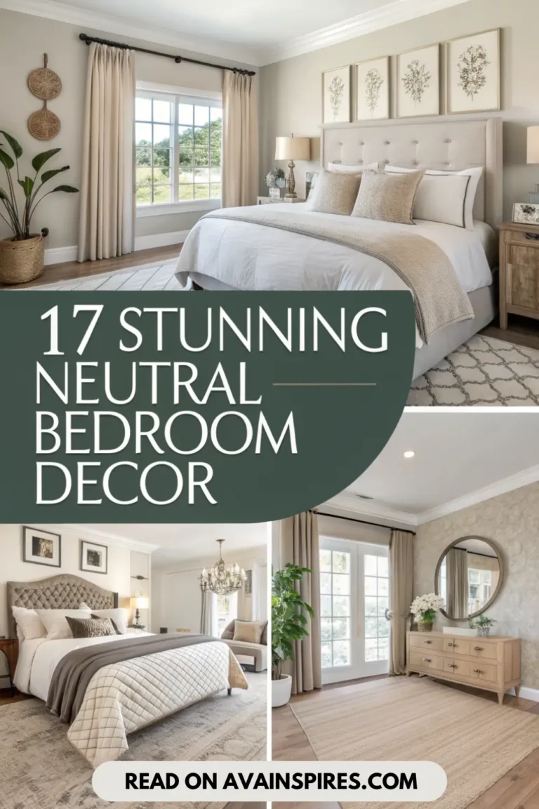 neutral bedroom decor (4)