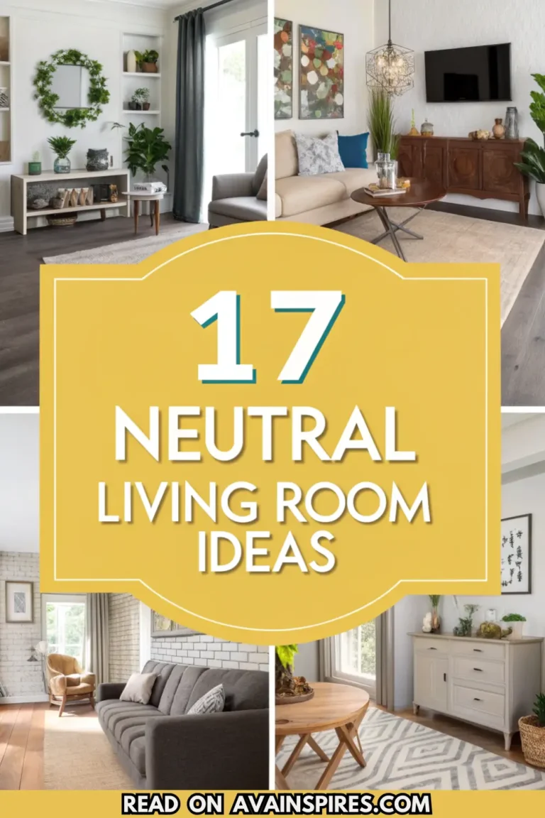 neutral living room ideas