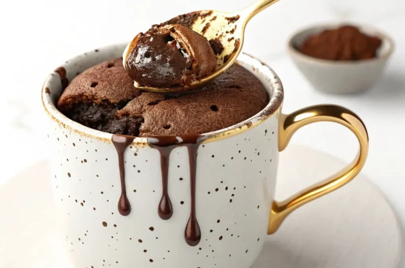 Nutella Mug Cake: The Easiest 5-Minute Dessert Ever!