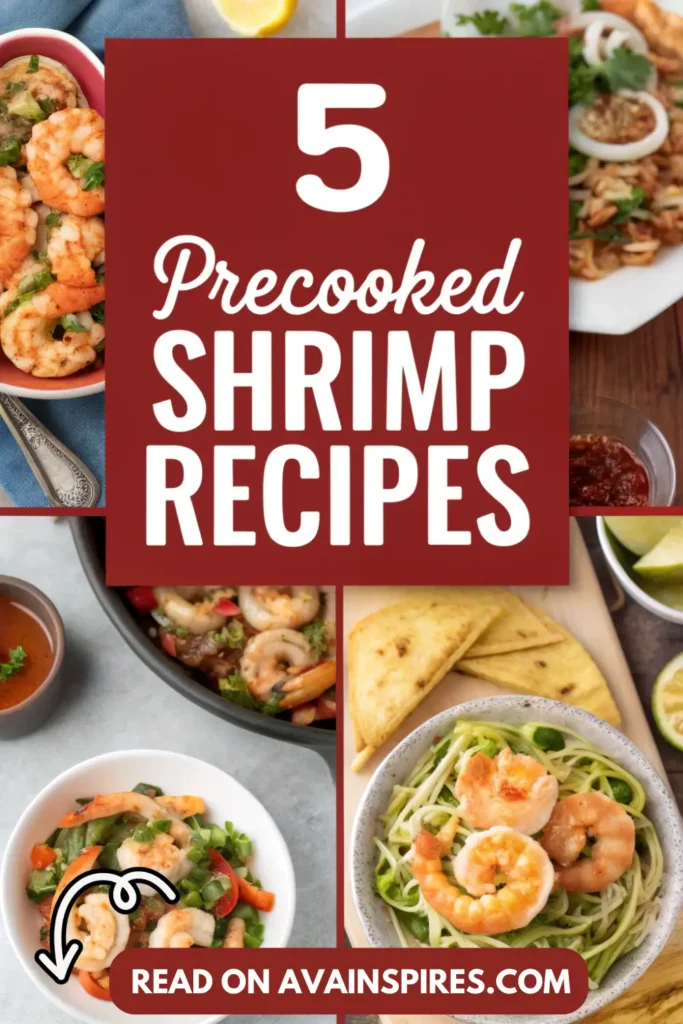 precooked shrimp recipes