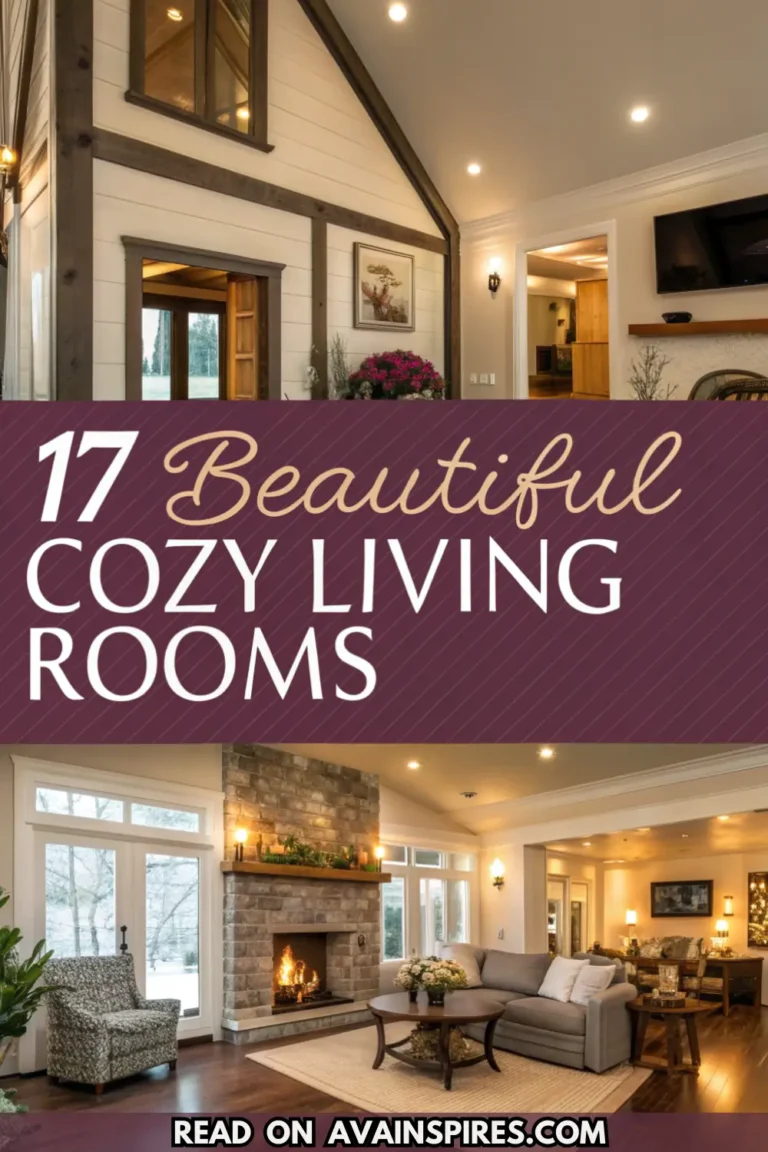 17 Cozy Living Rooms