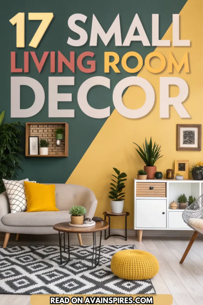 Small Living Room Decor